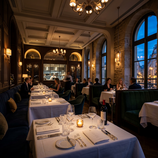 Luxury Restaurant Interior